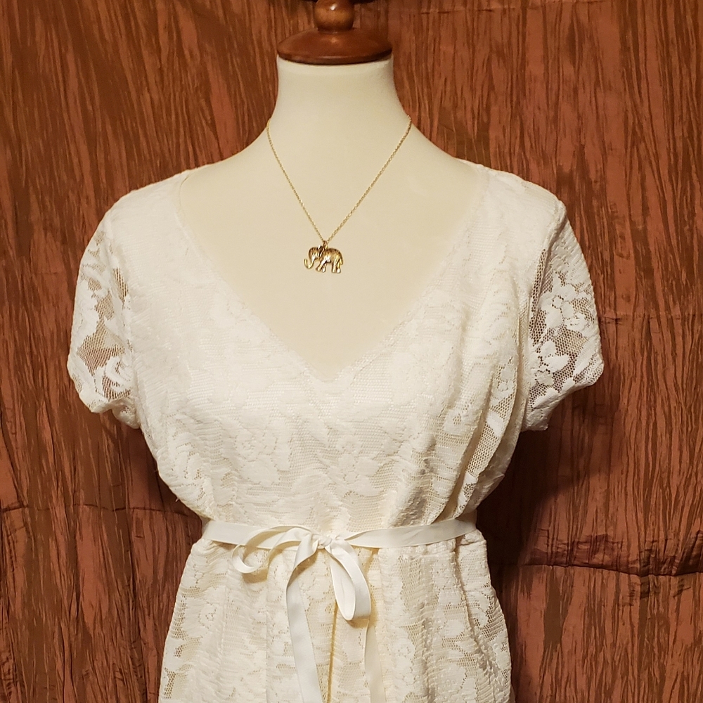 Oh baby elegant lace dress size L